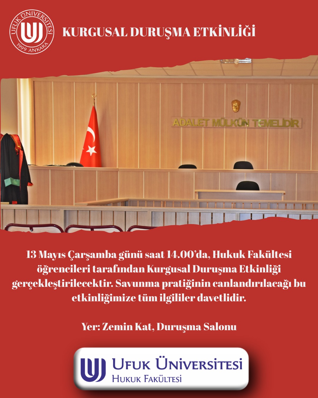 KURGUSAL DURUŞMA ETKİNLİĞİ