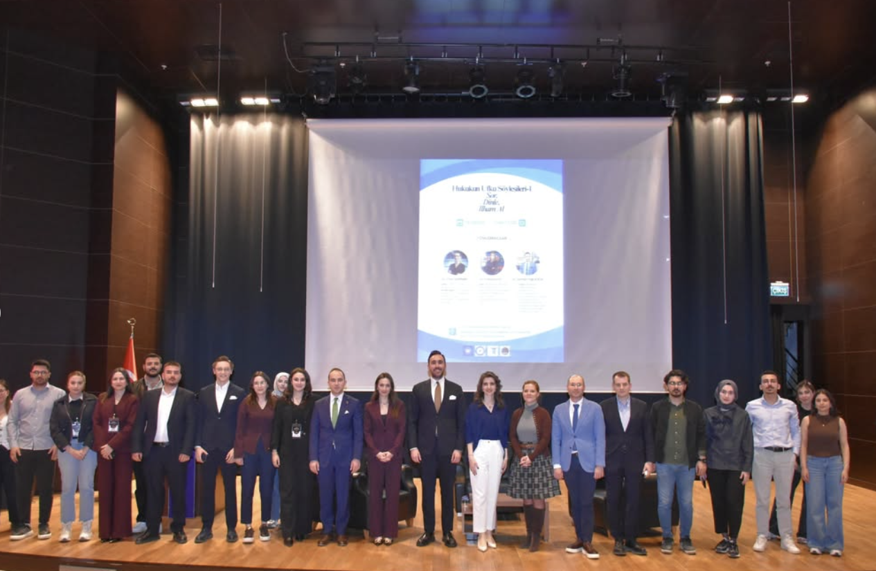 Ufuk Üniversitesi ev sahipliğinde düzenlenen Hukukun Ufku Söyleşileri-1 etkinliği gerçekleştirildi.